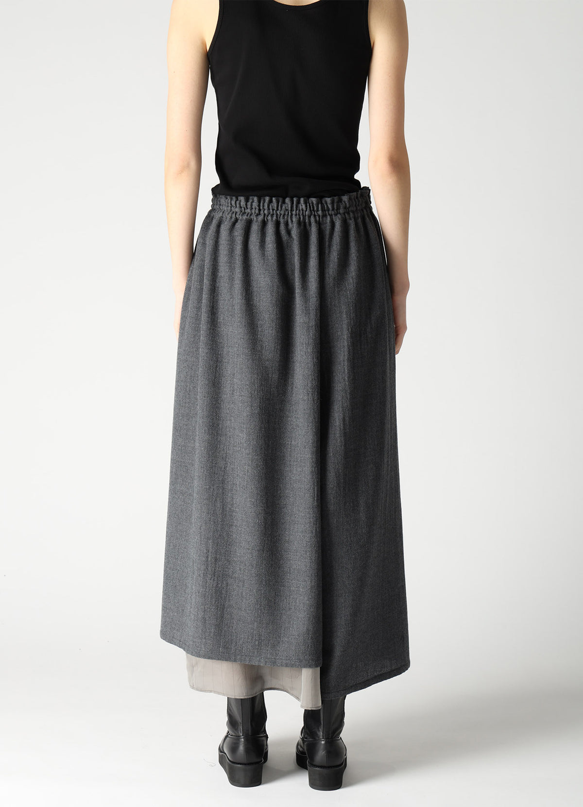 WOOL VIYELLA STRING PANTS