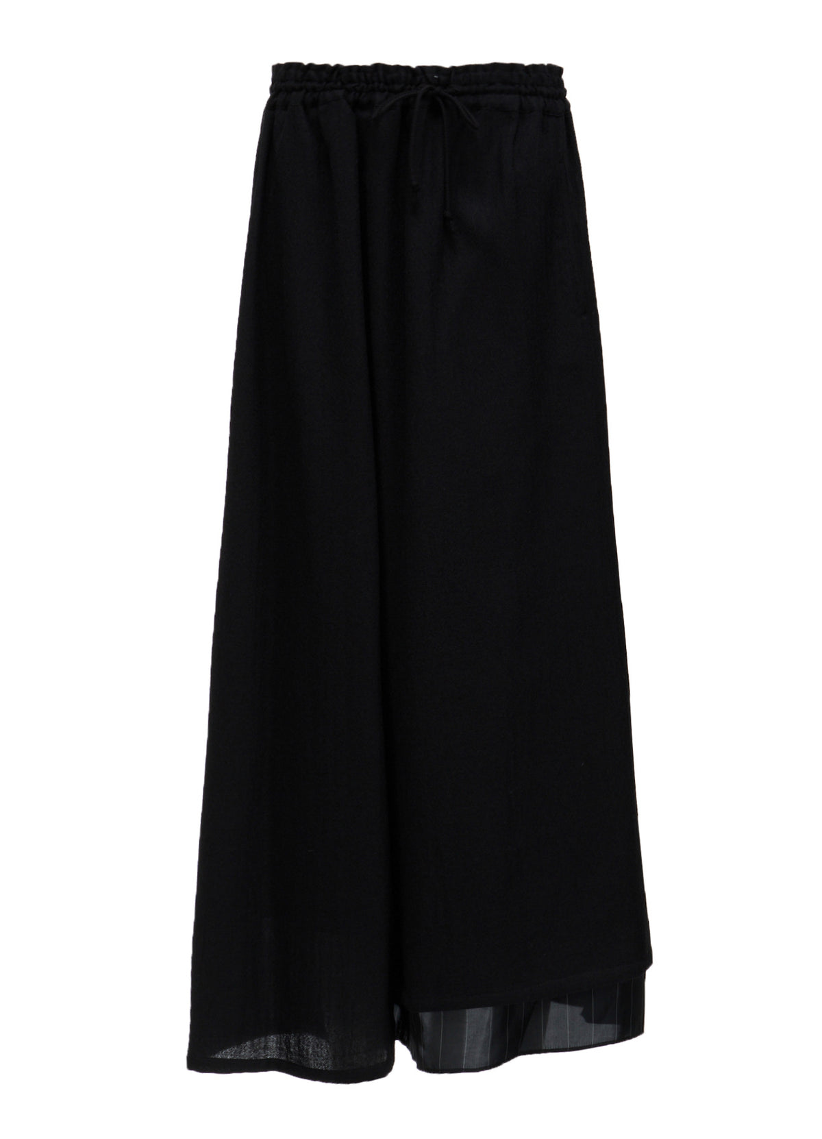 WOOL VIYELLA STRING PANTS