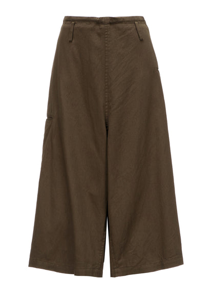 [Y's BORN PRODUCT] 3/4 LENGTH STRING PANTS