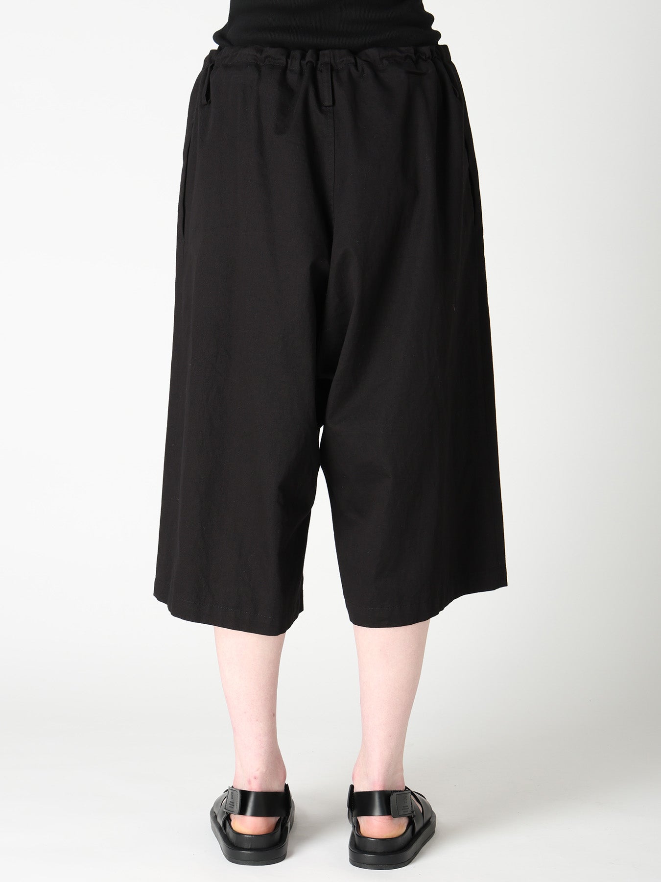 [Y's BORN PRODUCT] 3/4 LENGTH STRING PANTS