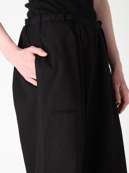 [Y's BORN PRODUCT] 3/4 LENGTH STRING PANTS