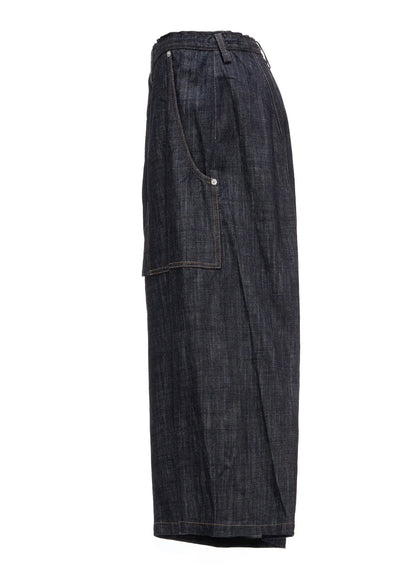 8OZ DENIM BACK DROP SAROUEL PANTS