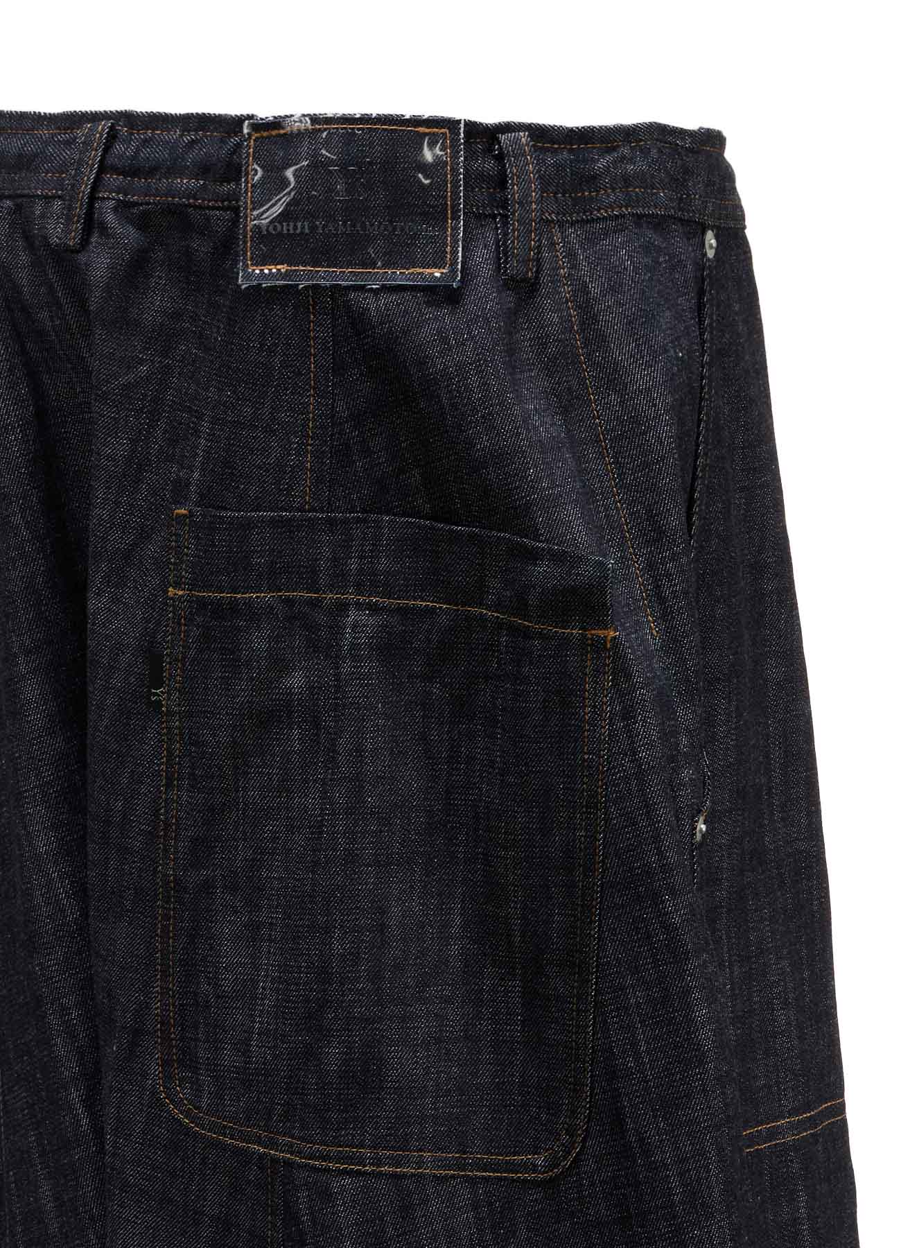 8OZ DENIM BACK DROP SAROUEL PANTS