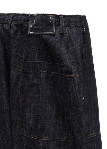 8OZ DENIM BACK DROP SAROUEL PANTS
