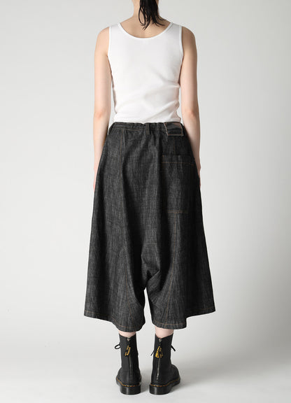 8OZ DENIM BACK DROP SAROUEL PANTS