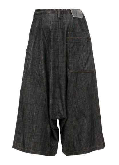 8OZ DENIM BACK DROP SAROUEL PANTS