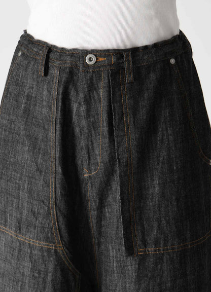 8OZ DENIM BACK DROP SAROUEL PANTS