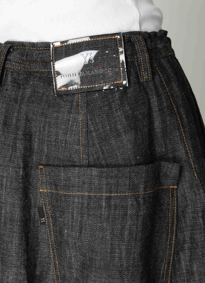 8OZ DENIM BACK DROP SAROUEL PANTS