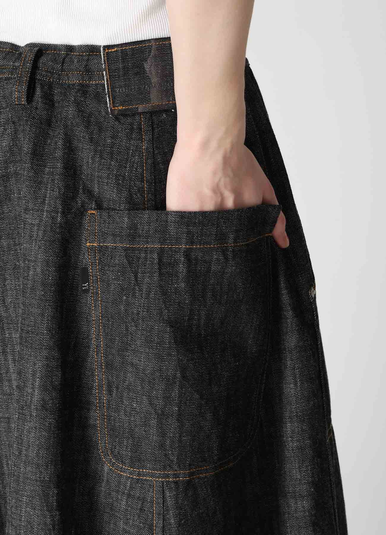 8OZ DENIM BACK DROP SAROUEL PANTS