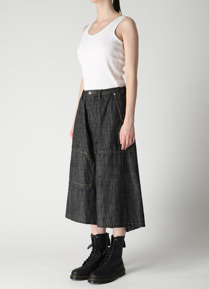8OZ DENIM BACK DROP SAROUEL PANTS