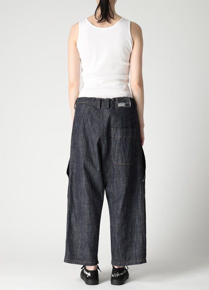 8OZ DENIM FRONT BIG POCKET PANTS