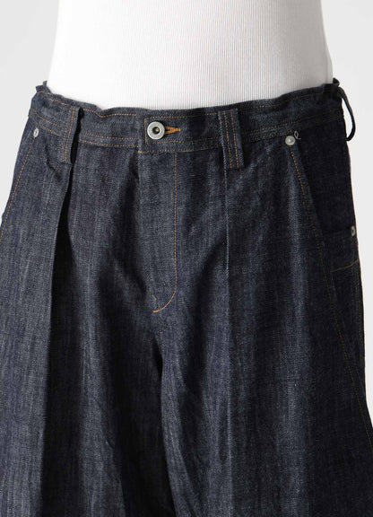 8OZ DENIM FRONT BIG POCKET PANTS