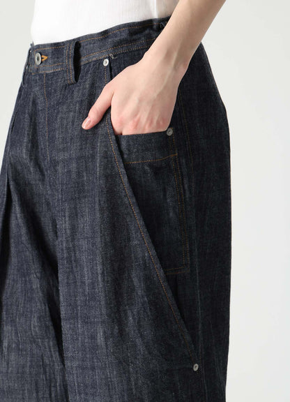 8OZ DENIM FRONT BIG POCKET PANTS