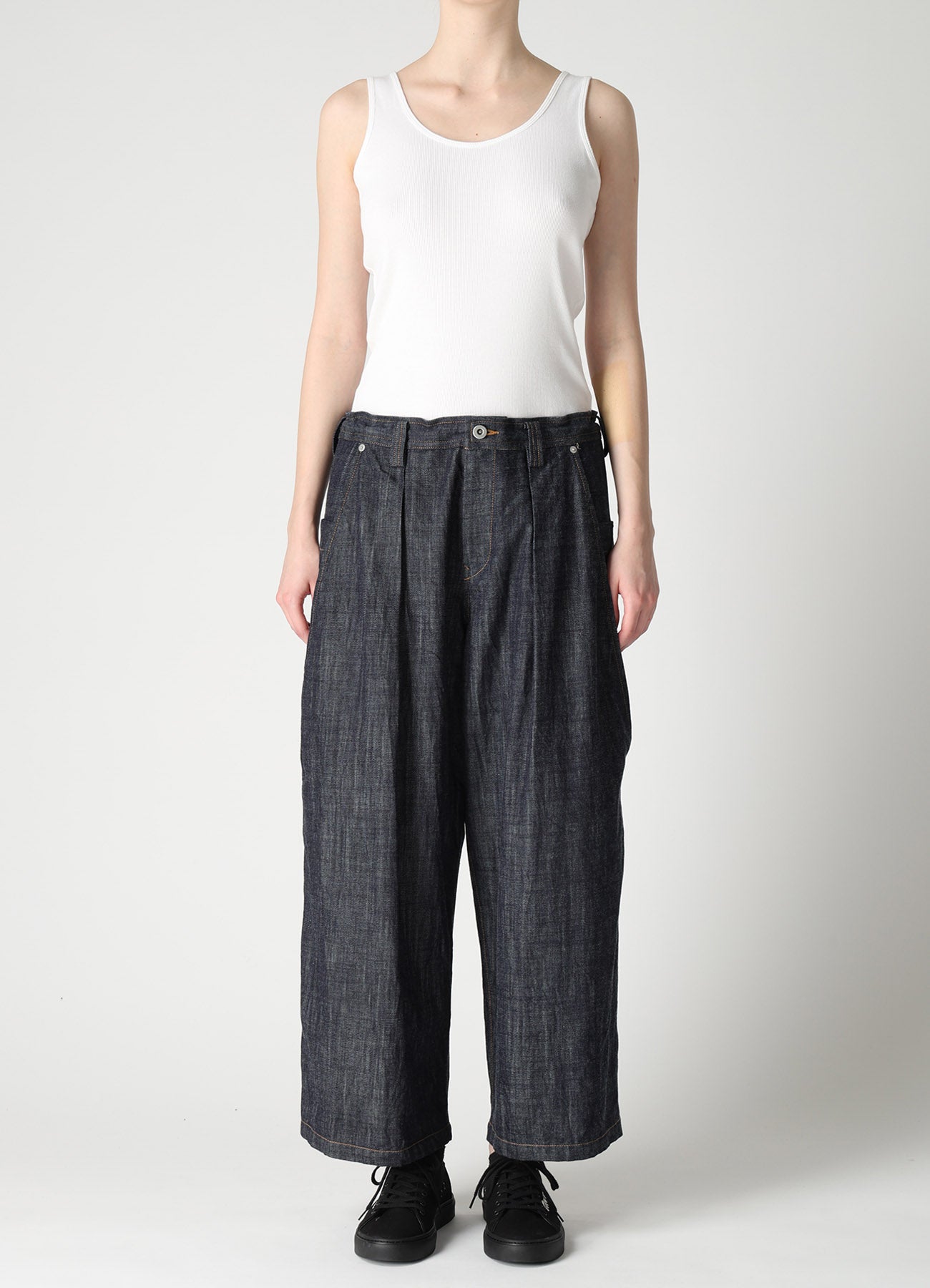 8OZ DENIM FRONT BIG POCKET PANTS