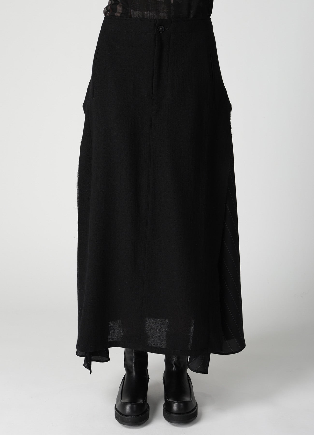 WOOL VIYELLA FLARE SKIRT – THE SHOP YOHJI YAMAMOTO