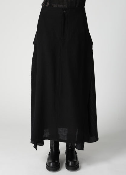 WOOL VIYELLA FLARE SKIRT