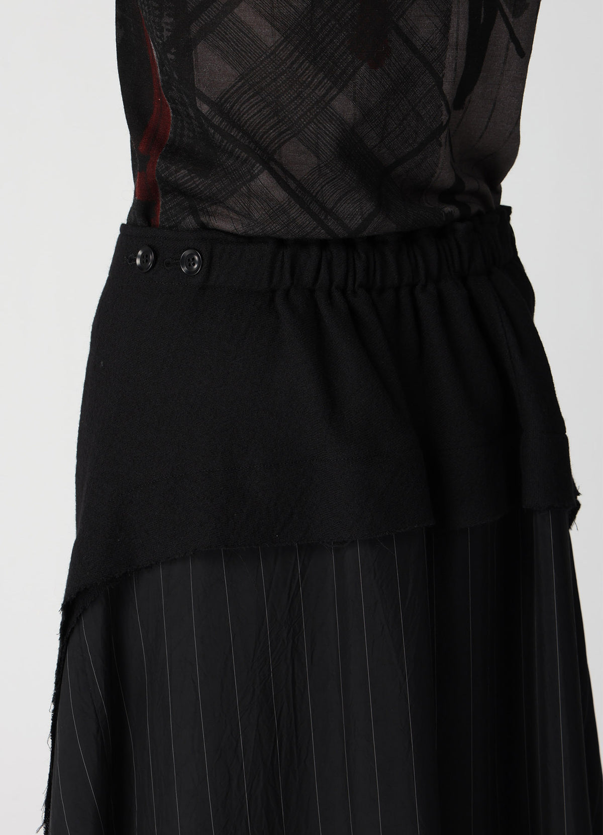WOOL VIYELLA FLARE SKIRT