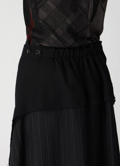 WOOL VIYELLA FLARE SKIRT