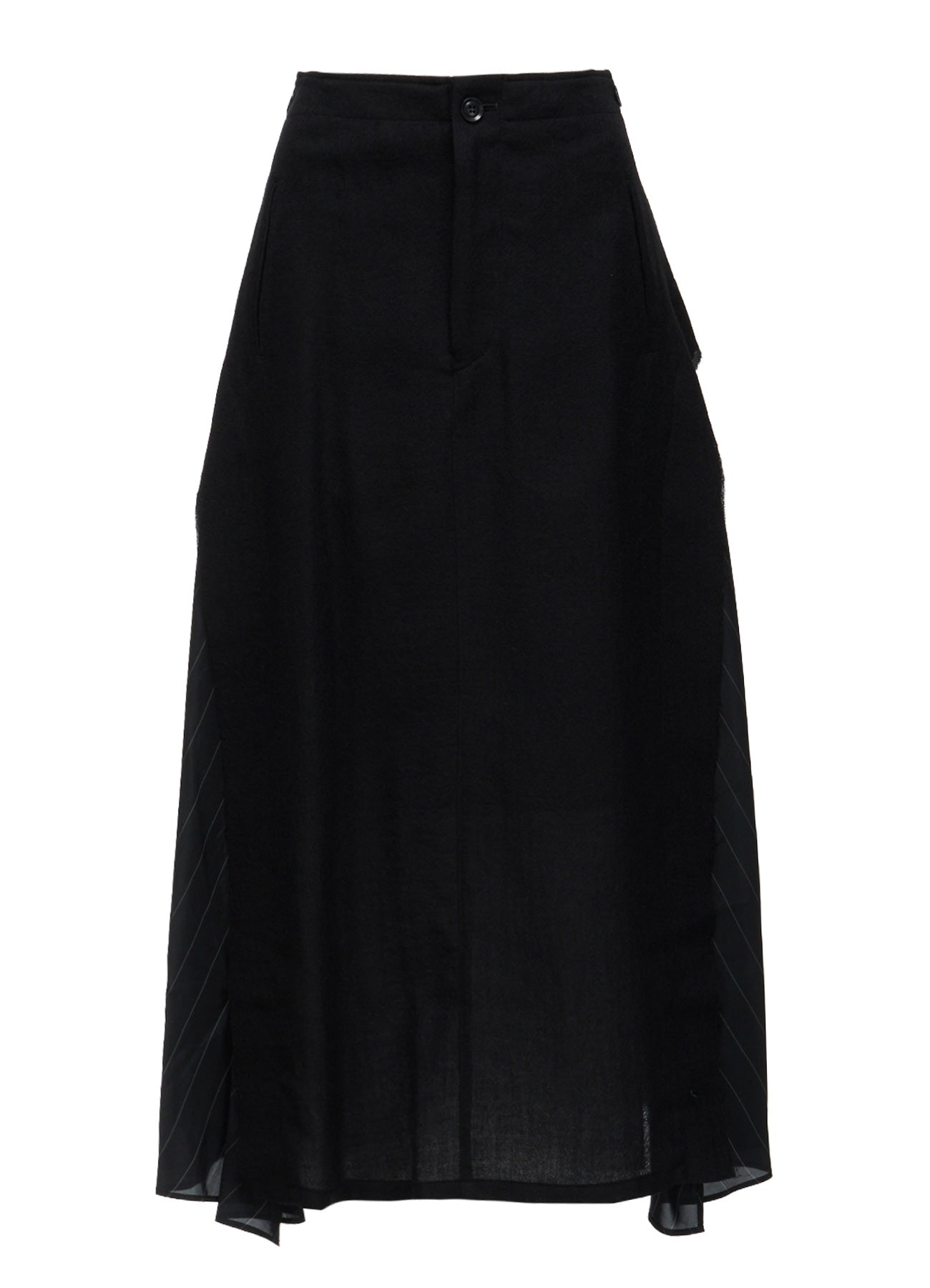WOOL VIYELLA FLARE SKIRT – THE SHOP YOHJI YAMAMOTO
