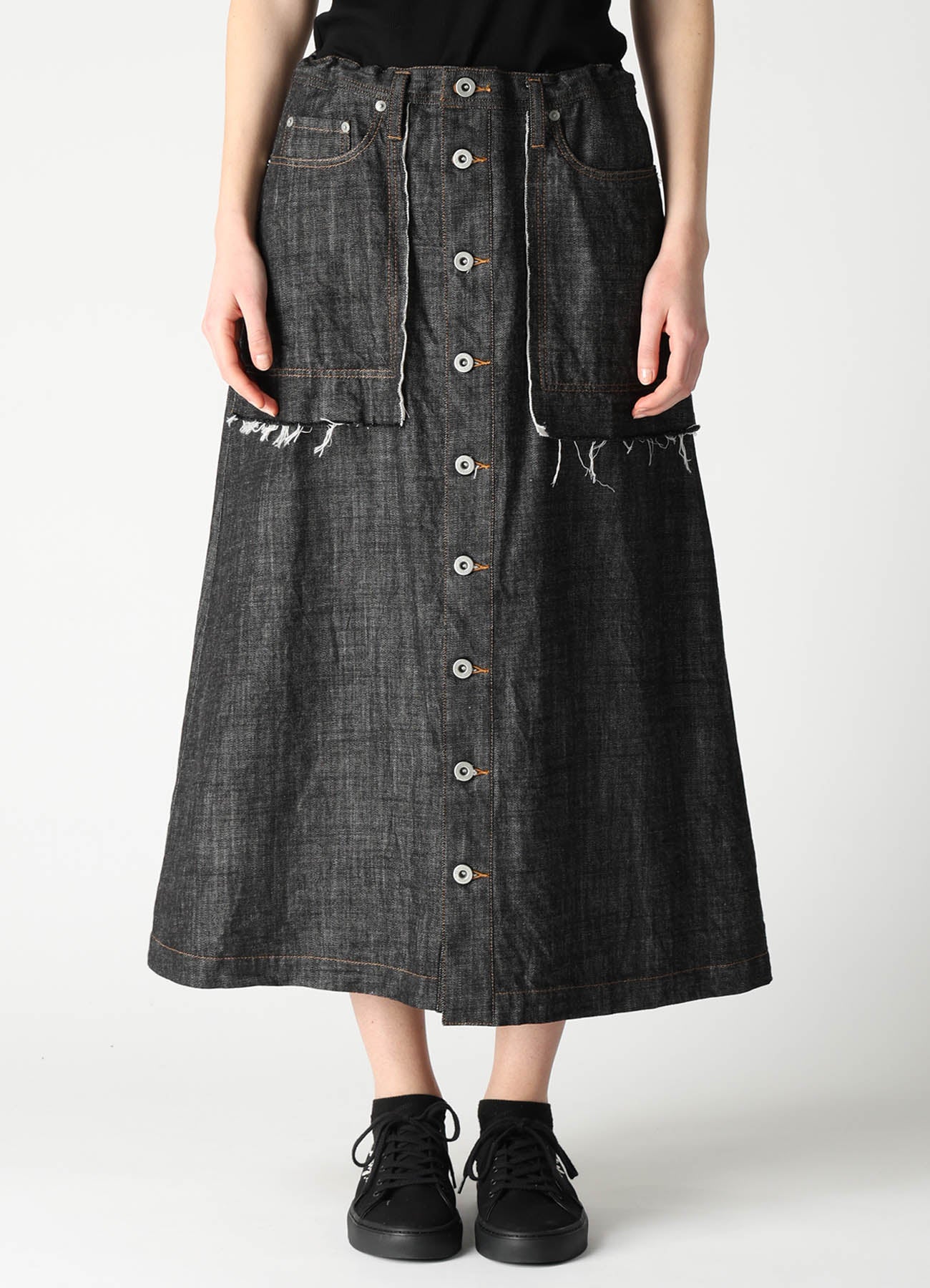 8OZ DENIM A-LINE SKIRT