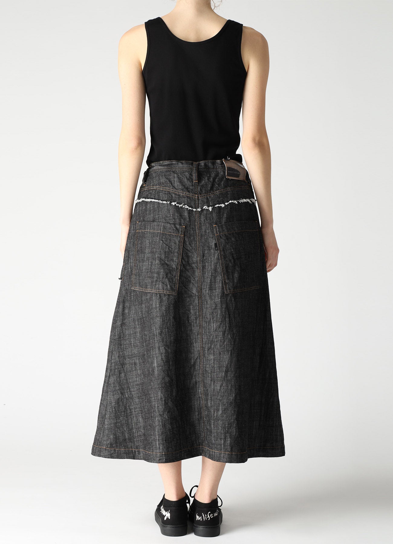 8OZ DENIM A-LINE SKIRT – THE SHOP YOHJI YAMAMOTO