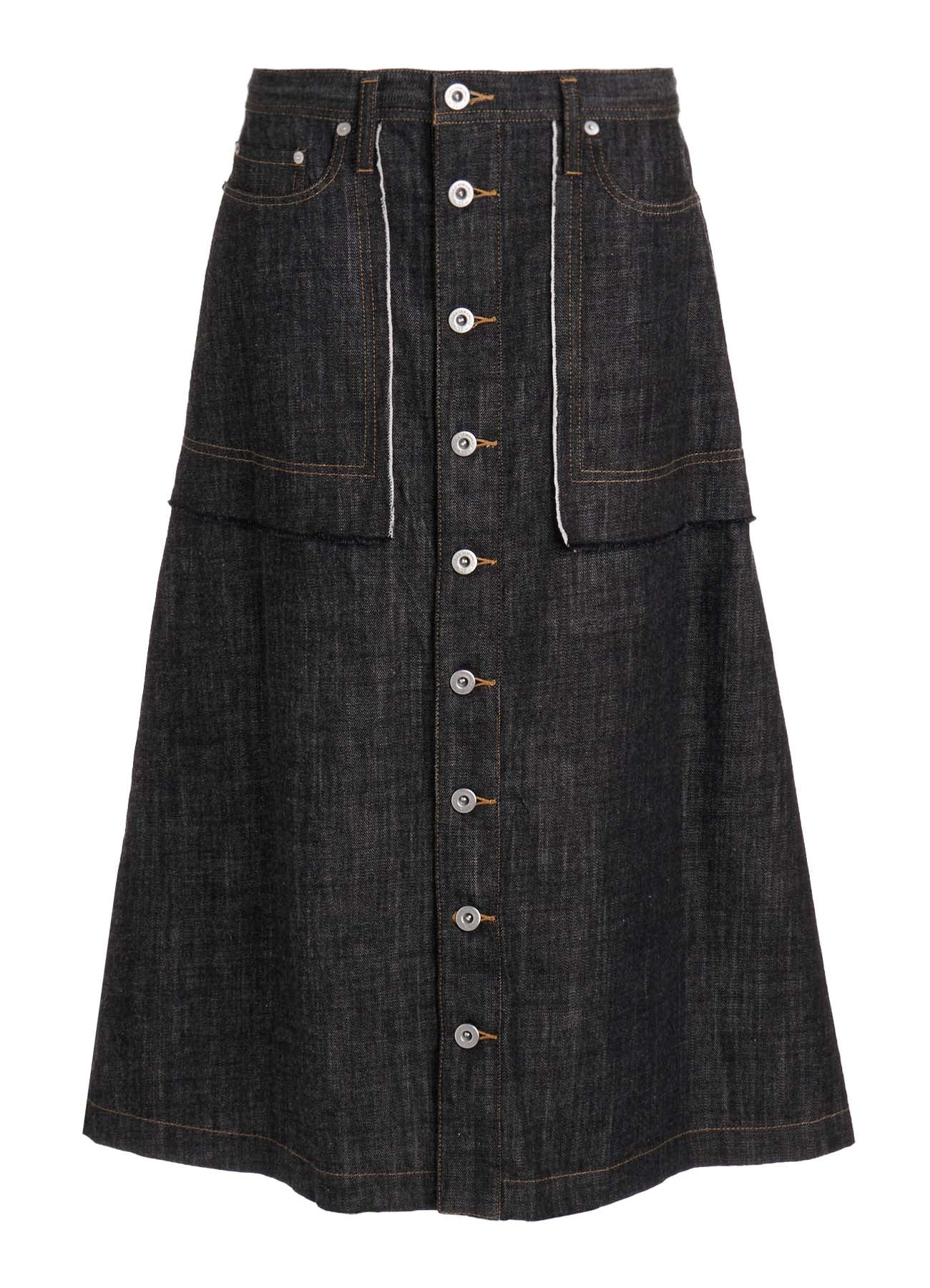 8OZ DENIM A-LINE SKIRT