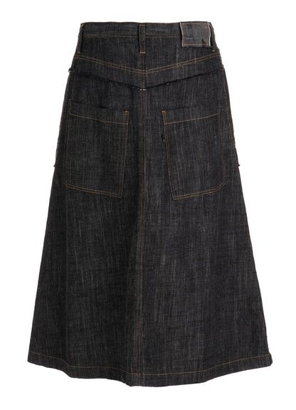 8OZ DENIM A-LINE SKIRT