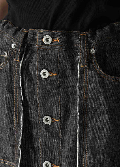 8OZ DENIM A-LINE SKIRT