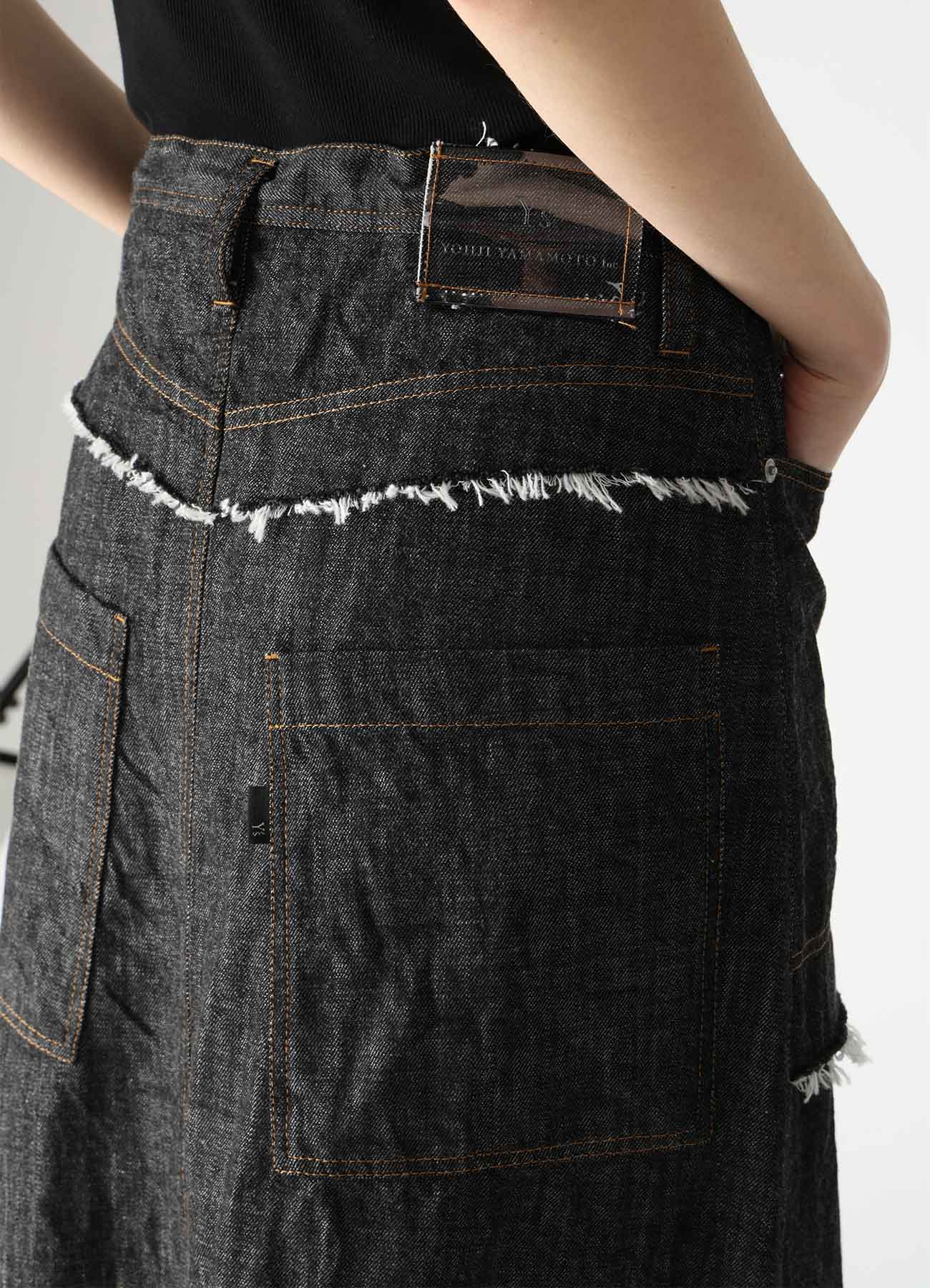 8OZ DENIM A-LINE SKIRT