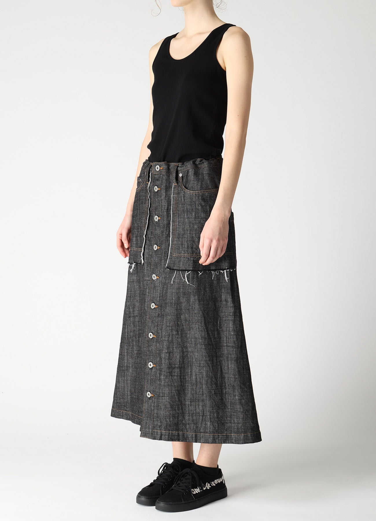 イタリア製Y-3 デニムスカート インディゴ Yohji Yamamoto 8OZ DENIM A-LINE SKIRT – THE SHOP YOHJI YAMAMOTO