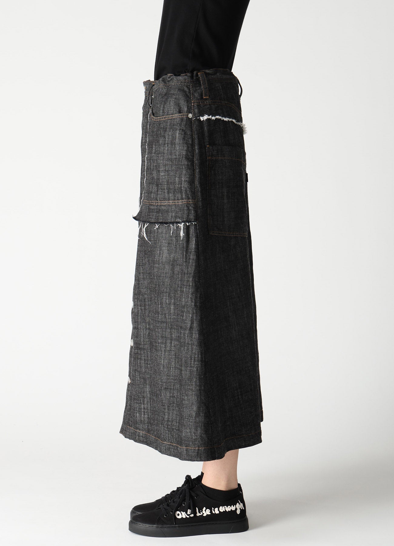 8OZ DENIM A-LINE SKIRT – THE SHOP YOHJI YAMAMOTO