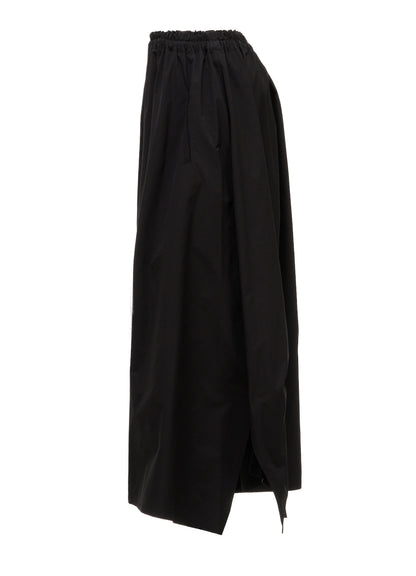 POLYESTER TYPEWRITER CIRCLE GATHER SKIRT