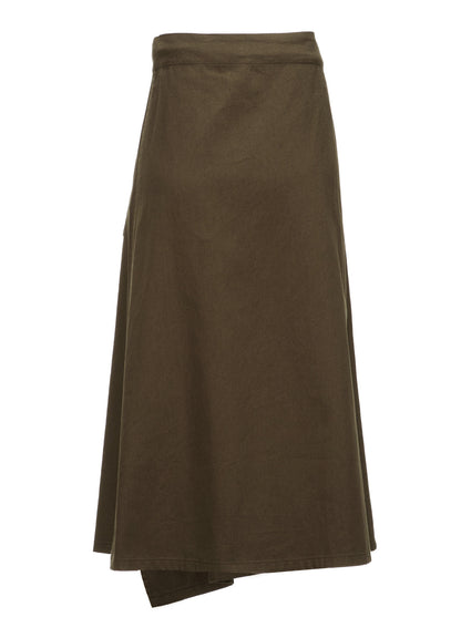 [Y's BORN PRODUCT] WRAP SKIRT