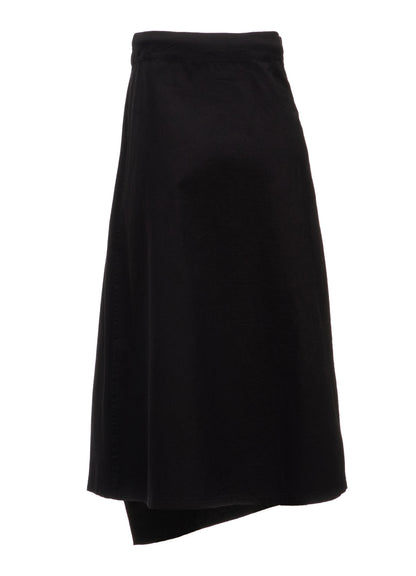 [Y's BORN PRODUCT] WRAP SKIRT