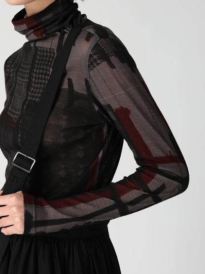 [Y's BORN PRODUCT] SINGLE SHOULDER STRAP SKIRT