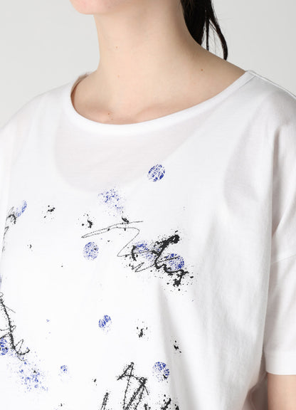 30/- JERSEY Y'S LOGO PRINT HALF SLEEVE SHORT T-SHIRTS