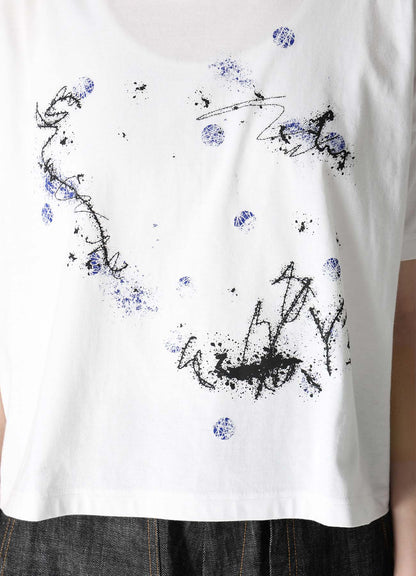 30/- JERSEY Y'S LOGO PRINT HALF SLEEVE SHORT T-SHIRTS