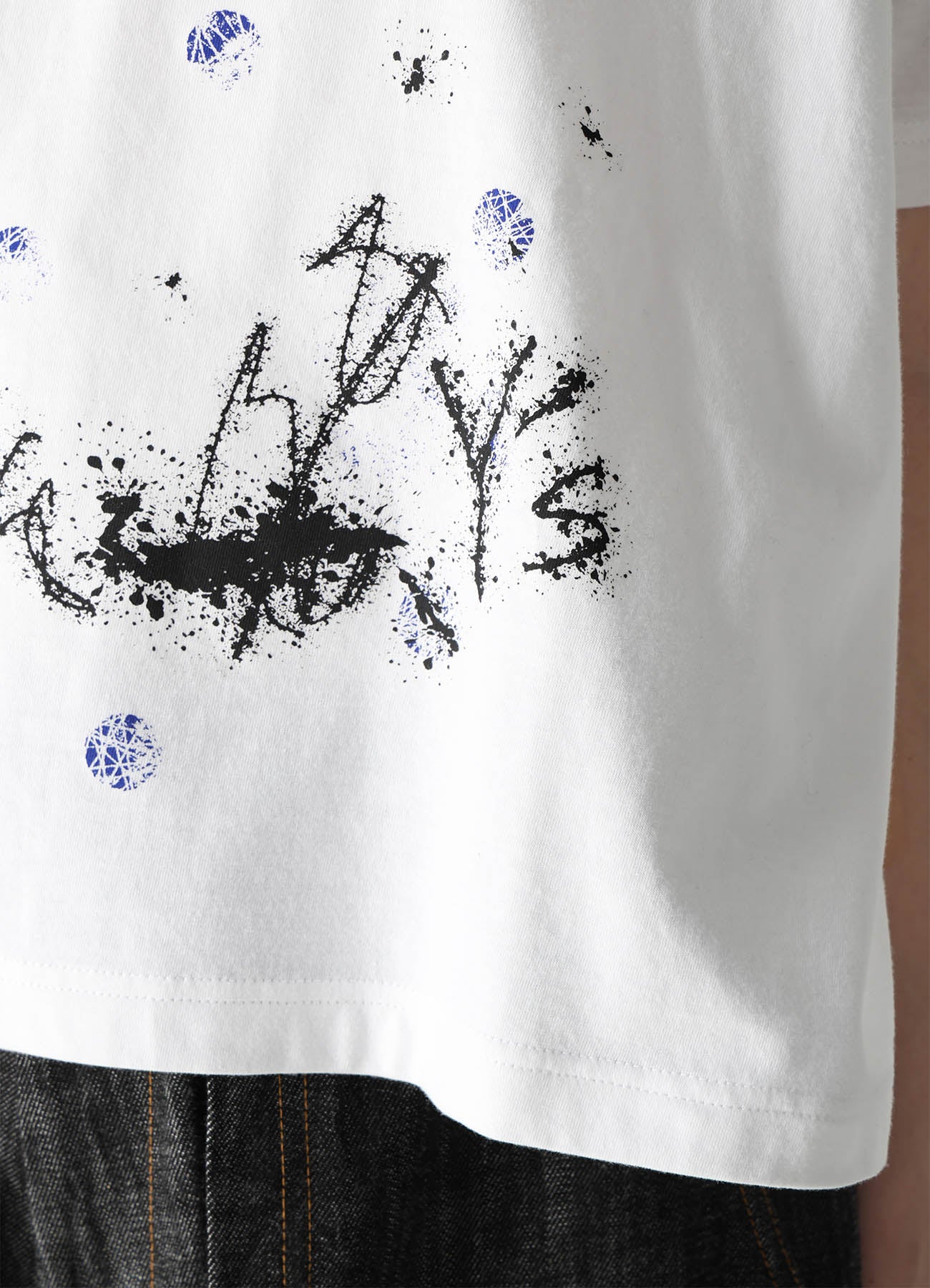 30/- JERSEY Y'S LOGO PRINT HALF SLEEVE SHORT T-SHIRTS