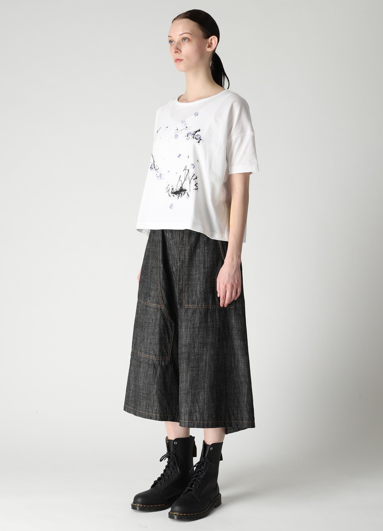 30/- JERSEY Y'S LOGO PRINT HALF SLEEVE SHORT T-SHIRTS