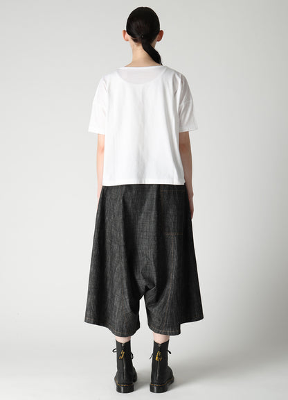 30/- JERSEY Y'S LOGO PRINT HALF SLEEVE SHORT T-SHIRTS