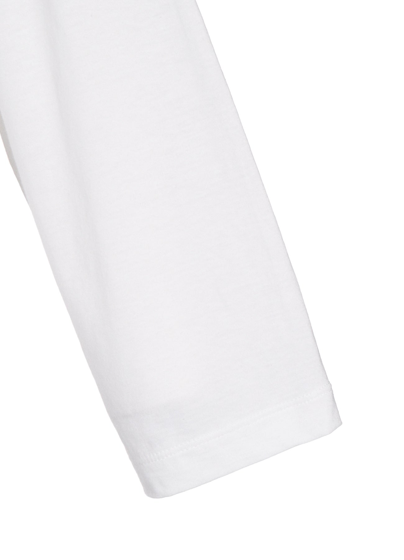 30/- JERSEY Y'S LOGO PRINT SIDE SLIT LONG SLEEVE T-SHIRTS