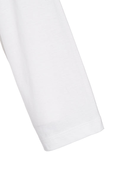 30/- JERSEY Y'S LOGO PRINT SIDE SLIT LONG SLEEVE T-SHIRTS