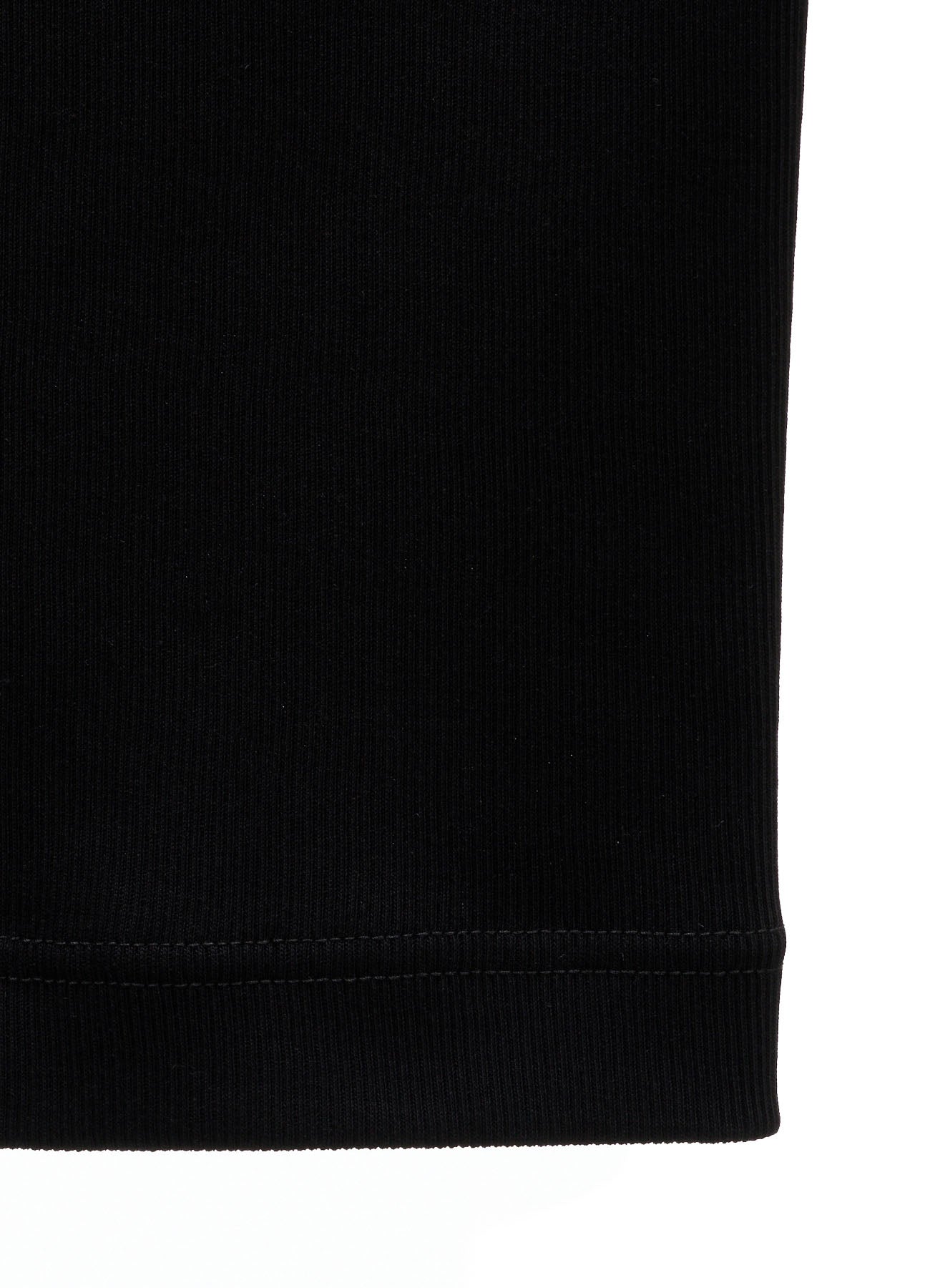 RIB PANEL LONG SLEEVE T-SHIRT