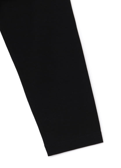 RIB PANEL SHORT L/S DRAPE CARDIGAN