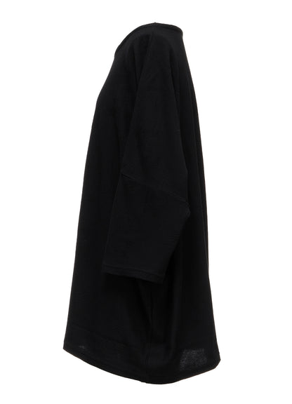 COTTON JACQUARD HALF SLEEVE T-SHIRT