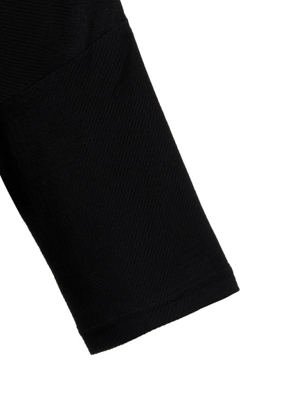 COTTON JACQUARD HALF SLEEVE T-SHIRT