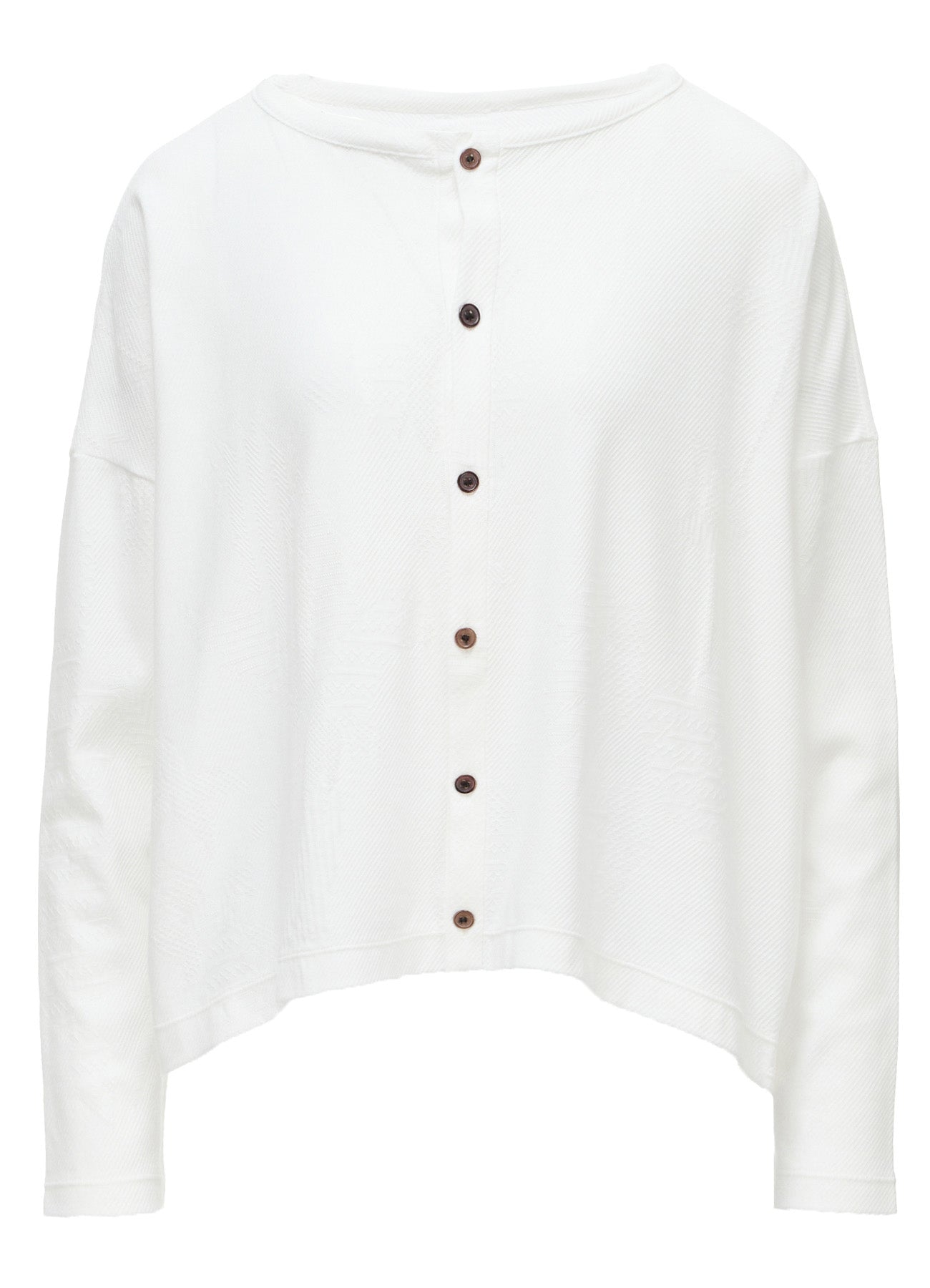 COTTON JACQUARD CARDIGAN