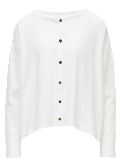 COTTON JACQUARD CARDIGAN