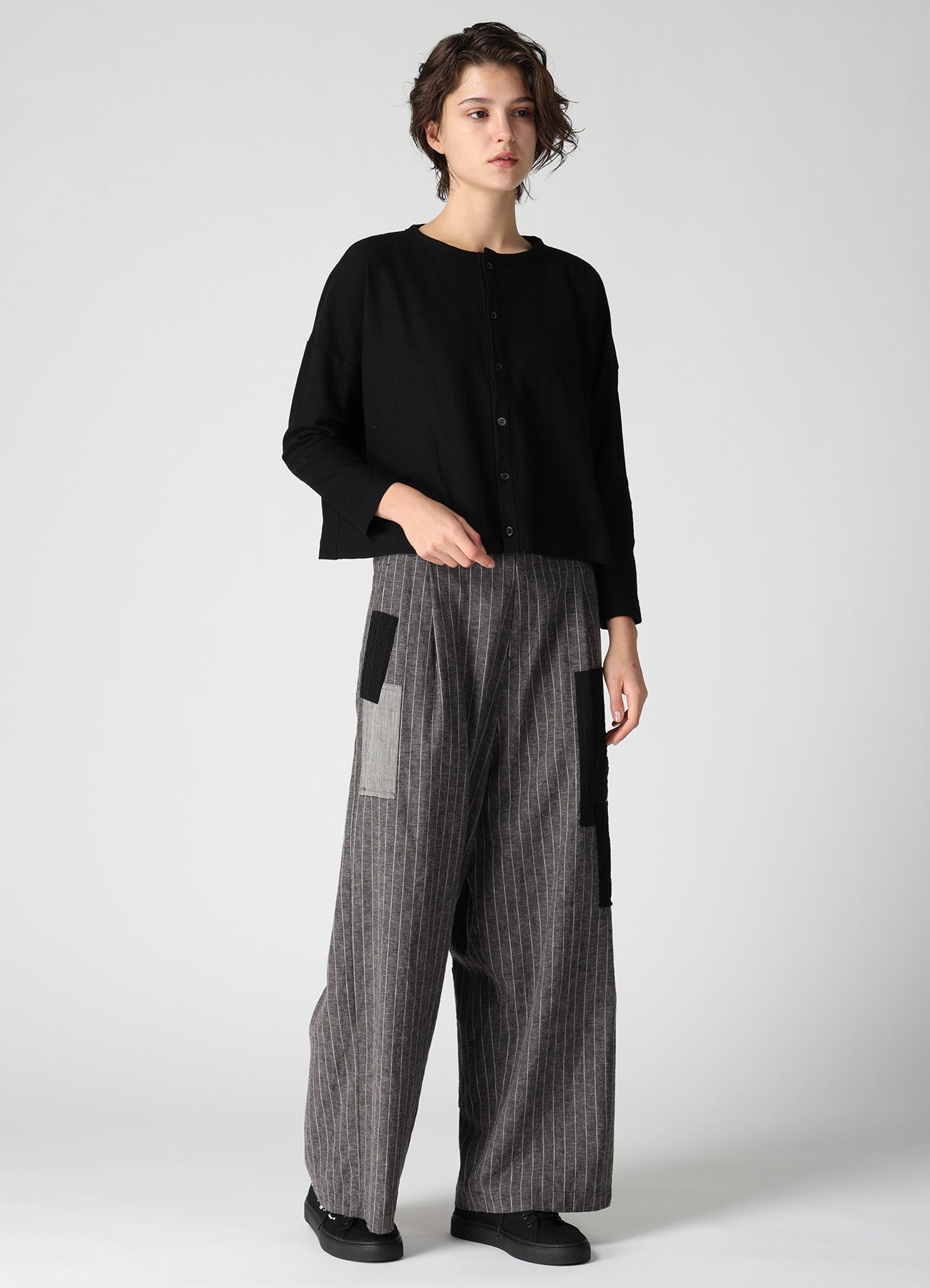 COTTON JACQUARD CARDIGAN