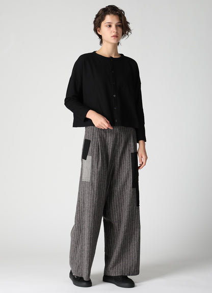COTTON JACQUARD CARDIGAN